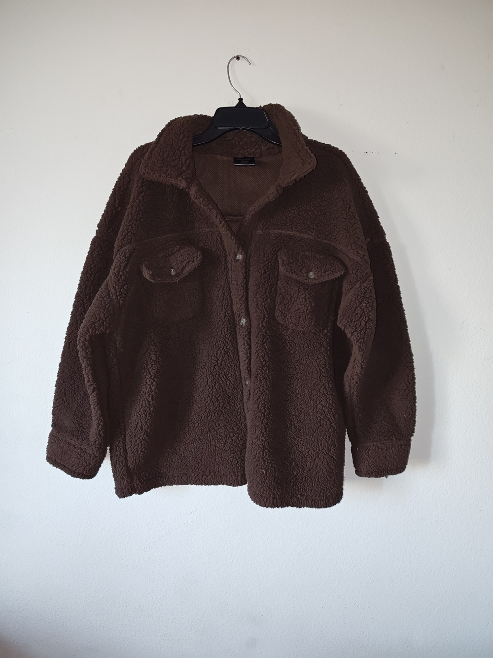 32 Degrees Brown Sherpa Puffer Jacket